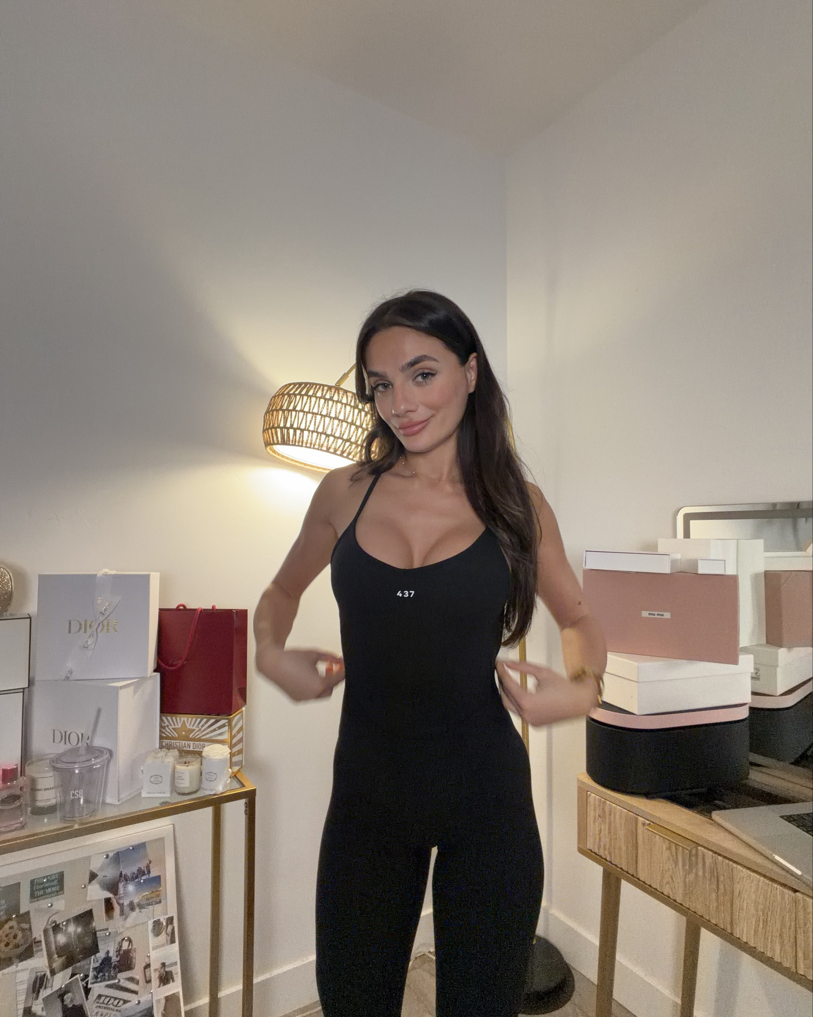 Black jumpsuit 437

#LTKootd #LTKPetite #LTKActive