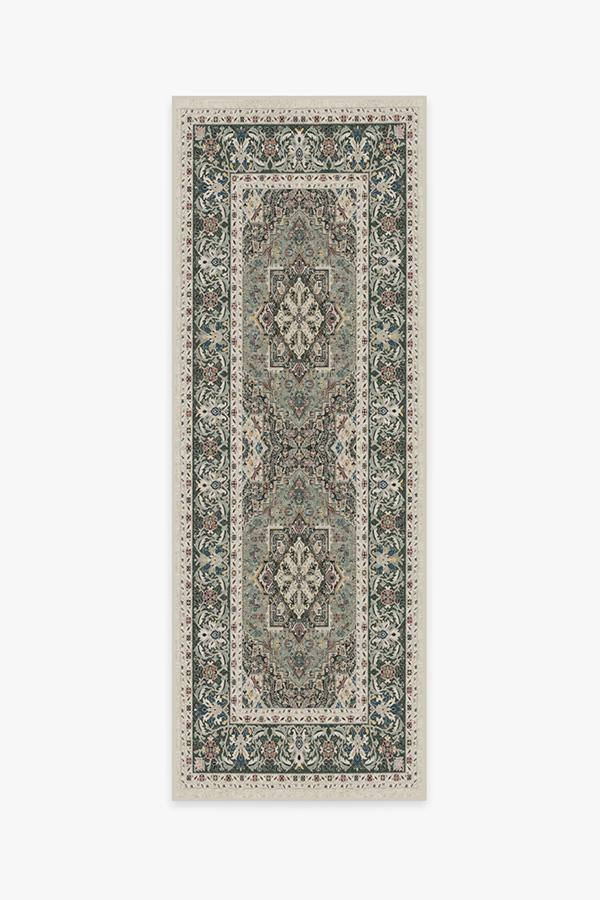 Hendesi Heriz Sage Rug | Ruggable