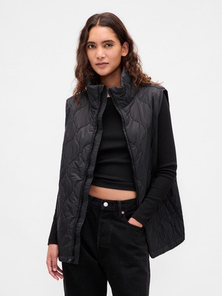 Recycled Lightweight Quilted Puffer Vest | Gap (US)