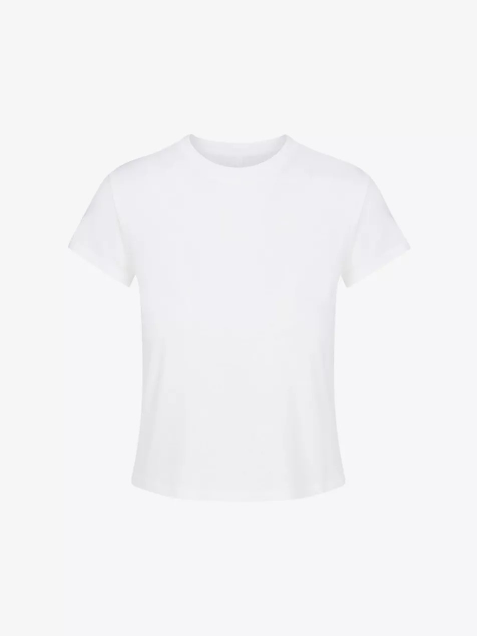 Relaxed Tees round-neck cotton-blend T-shirt | Selfridges