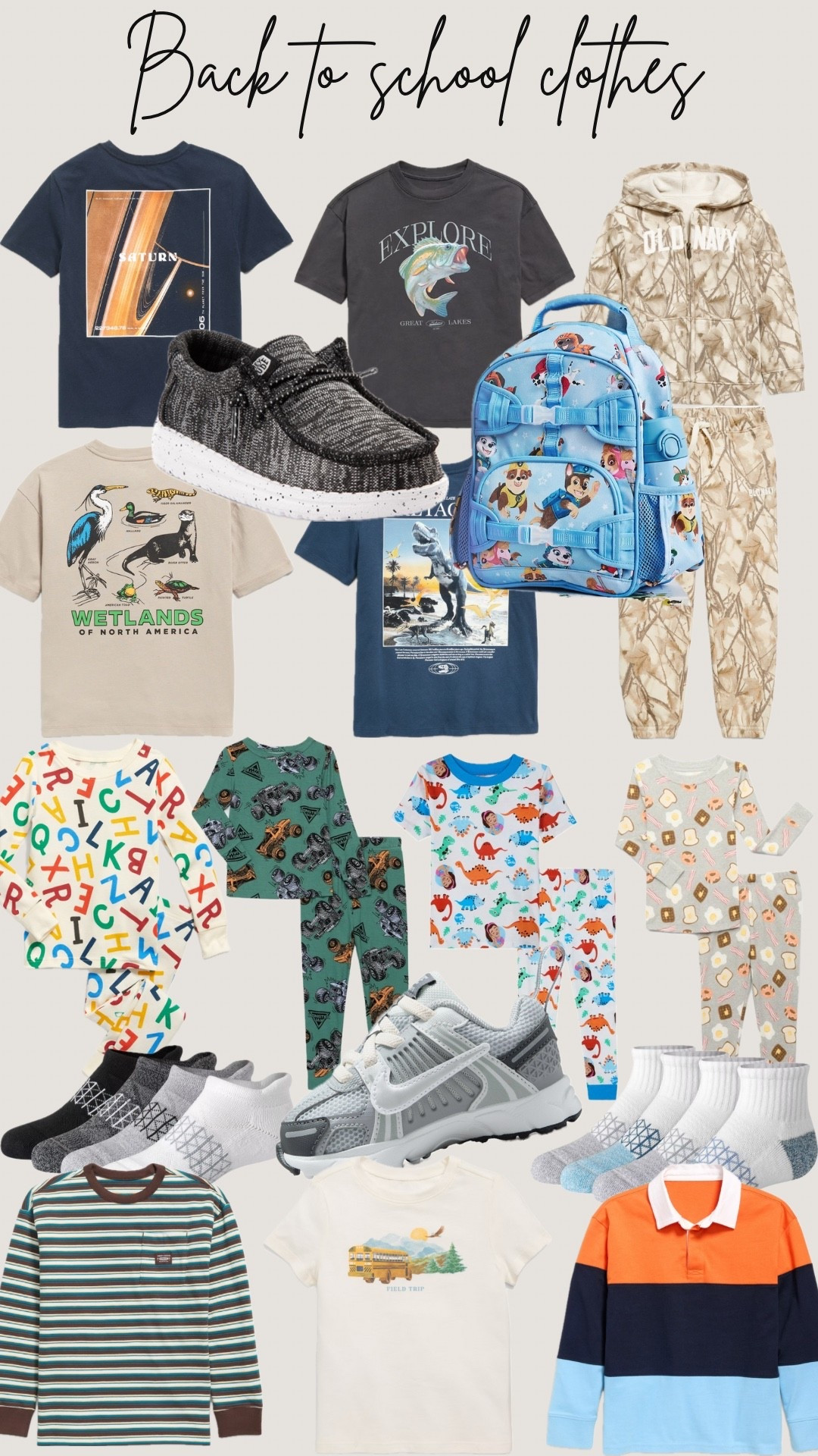 Back to school clothes 📚✏️👕👟

#LTKSeasonal #LTKKids #LTKFamily