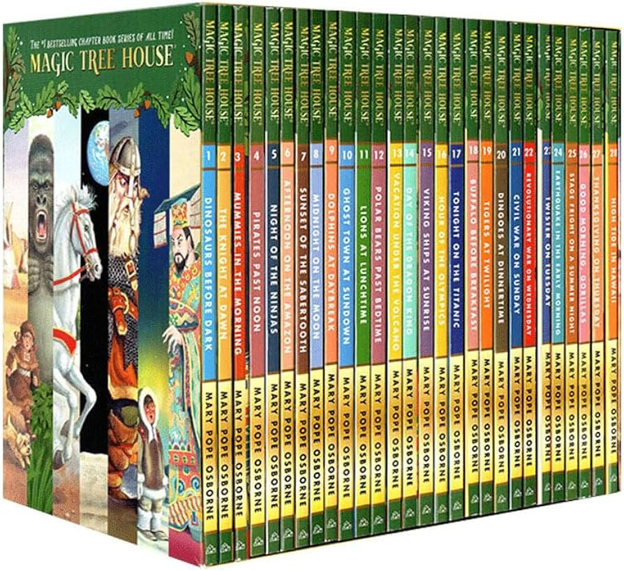 AKIE A Library of Tree House Complete 1-28 Books Collcetion Box Set | Amazon (US)
