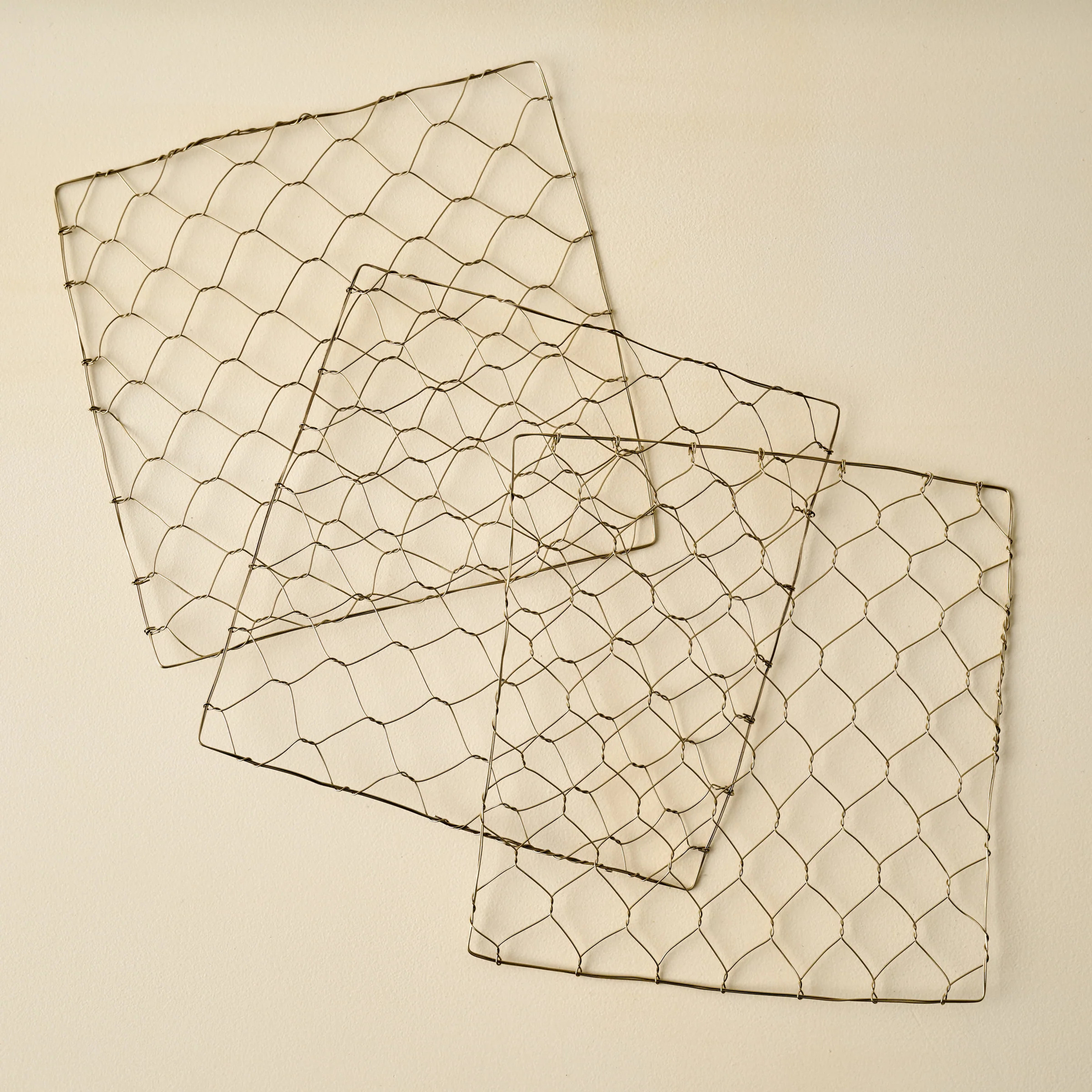 Brass Wire Flower Frog, Set of 3 | Magnolia