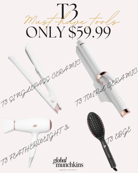 T3 Favorites only $59.99! Best sale of the year! Must-haves tools from T3! Grab them while you can-ends 11/9
These are my favorite tools and give me the styles I love!

#LTKsalealert #LTKover40 #LTKbeauty