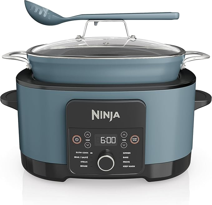 Ninja Foodi PossibleCooker, 8-in-1 Slow Cooker with Removable Non-Stick Pot, Steaming Rack, Integ... | Amazon (UK)