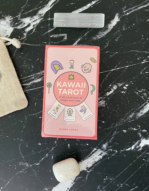 Kawaii Tarot Deck Cute Pastel aesthetic | Etsy (US)