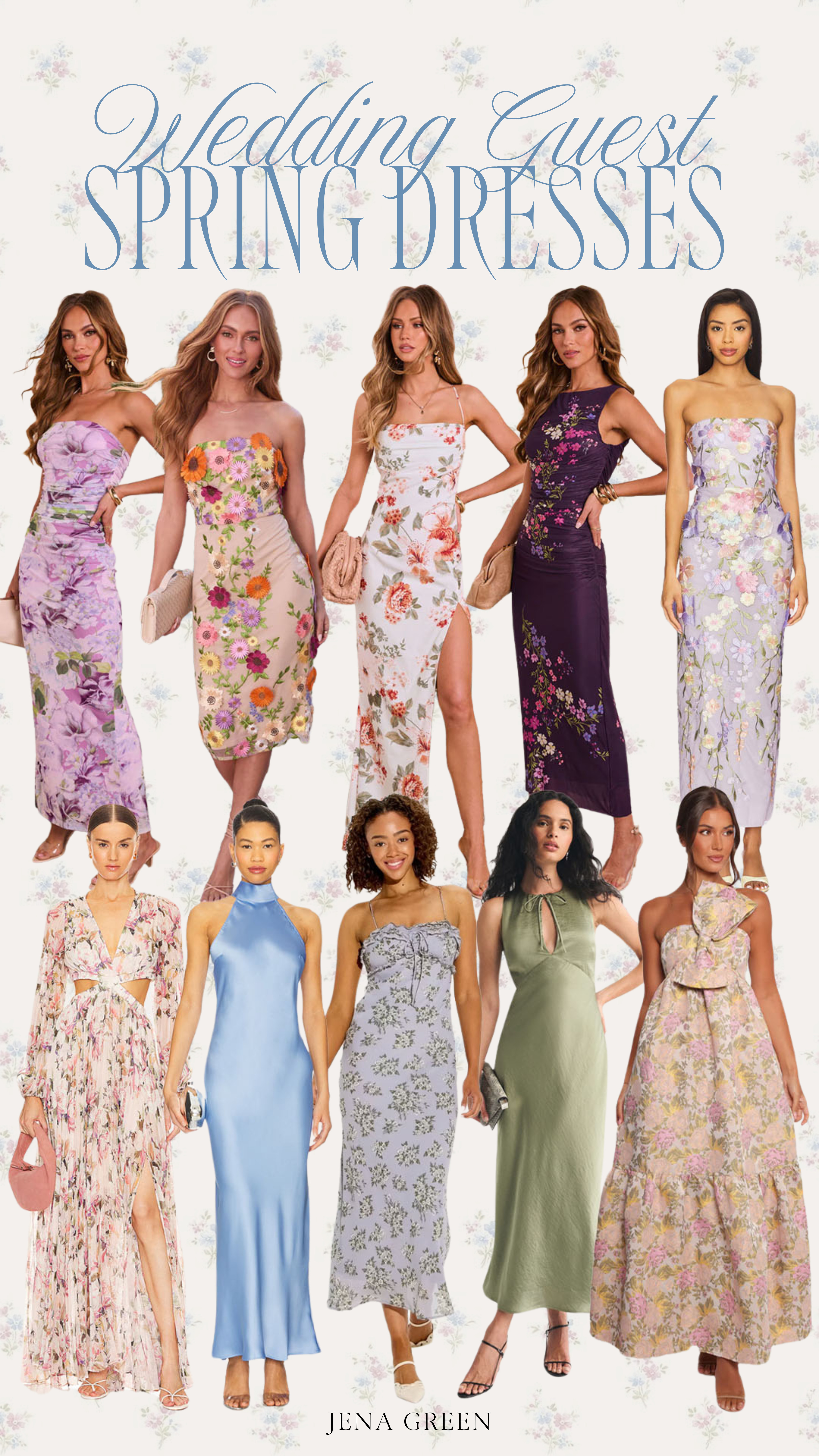 Spring Wedding Guest Dresses | Wedding Guest Dresses | Wedding Guest Spring Dresses 

 #LTKSeasonal #LTKWedding