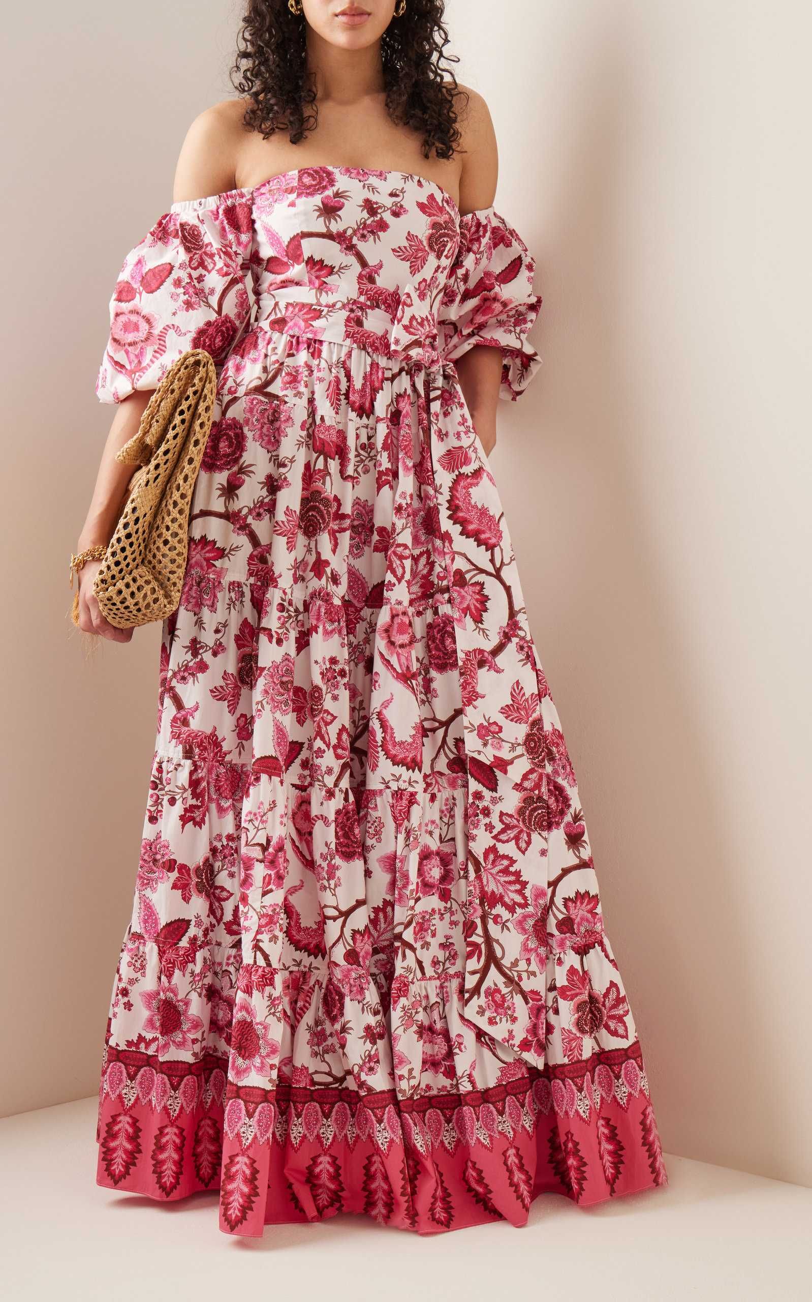 Wethersfield Floral-Print Cotton-Poplin Maxi Dress | Moda Operandi (Global)