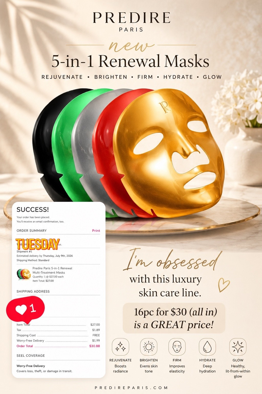 Keep hydrated in this heat!! I’m in love with this luxury skin care line. 16 pieces for $30 is a steal!! 

#LuxurySkincare #LuxuryBeauty #LuxurySkinCareLine #SkinCare #Beauty #Fashion #SkinCareOver40 #BeautyOver40

#LTKBeauty #LTKHome #LTKOver40