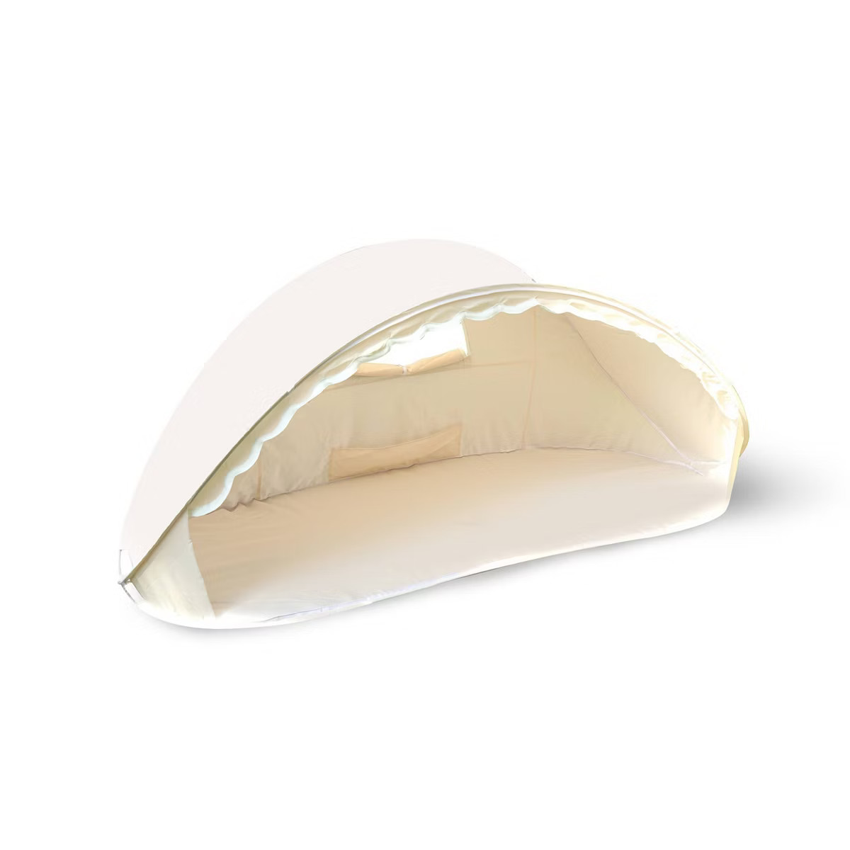 MINNIDIP Sun Shelter Pop Up Beach Shelter Tent - Cream | Target