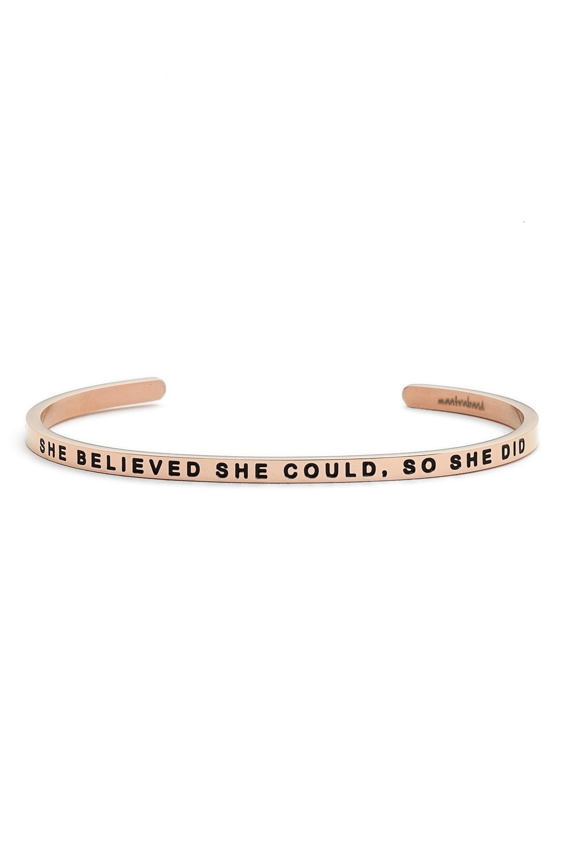 'She Believed She Could' Cuff | Nordstrom