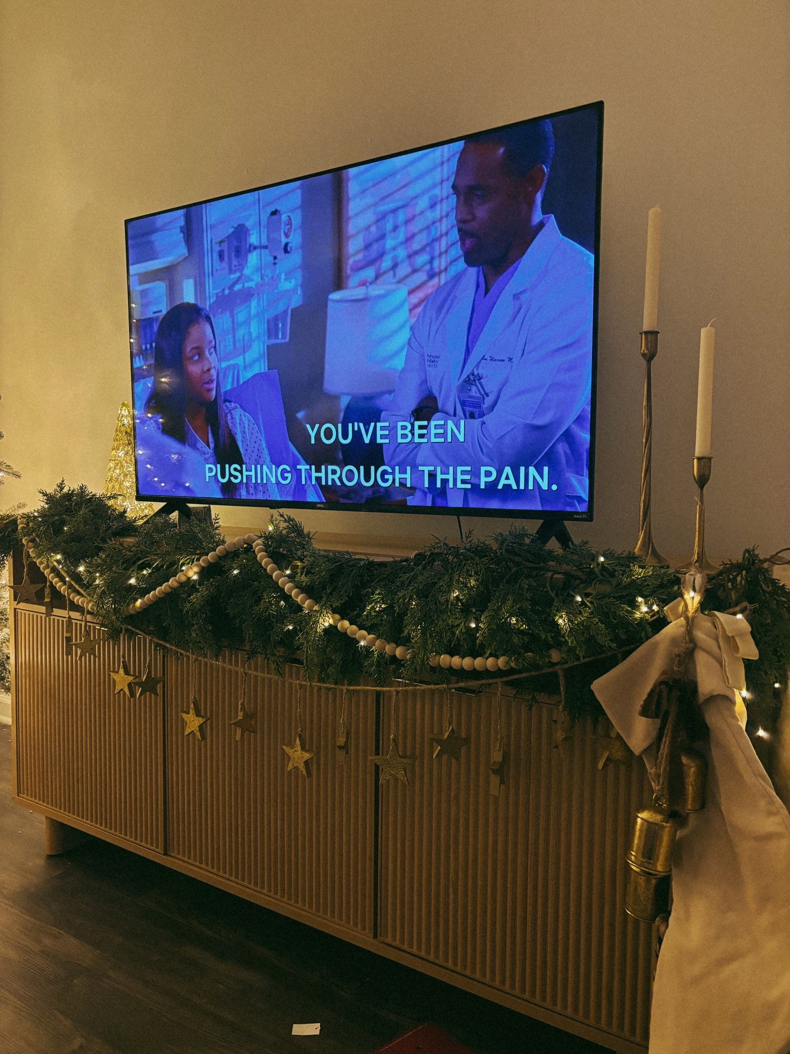 garlands (floral, beaded, and stars)  and candle holders are from hobby lobby! 

#LTKHoliday #LTKSeasonal