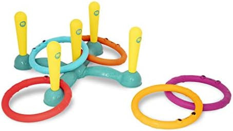 B. toys by Battat Ring Toss Game – Indoor & Outdoor – Sling-a-Ring Toss – 12 pcs – 5 Pegs... | Amazon (US)