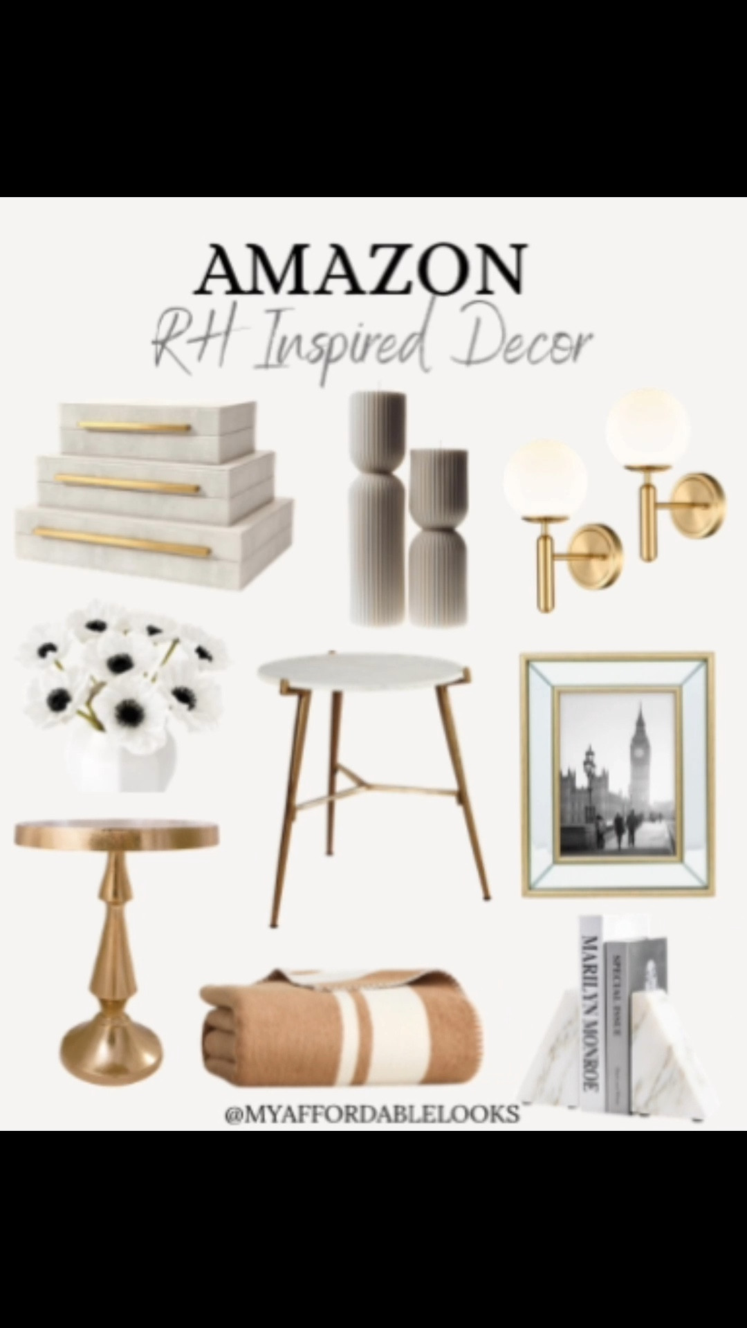 Amazon RH Inspired

#LTKHome #LTKSeasonal #LTKmorningroutine