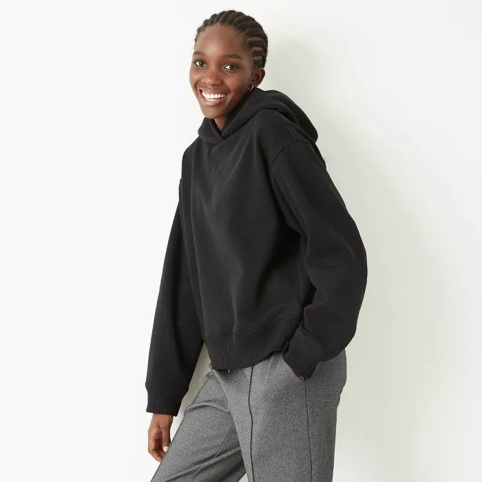 Women's Hooded All Day Fleece Sweatshirt - A New Day™ | Target