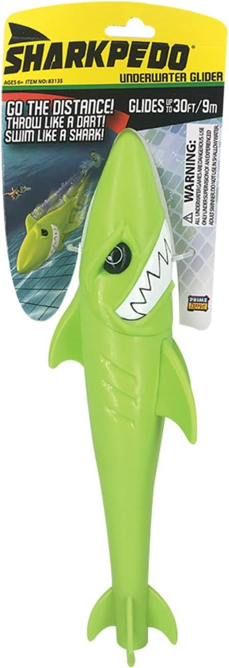 Prime Time Toys Diving Masters Sharkpedo Underwater Glider Toy (8313S) , Green | Amazon (US)