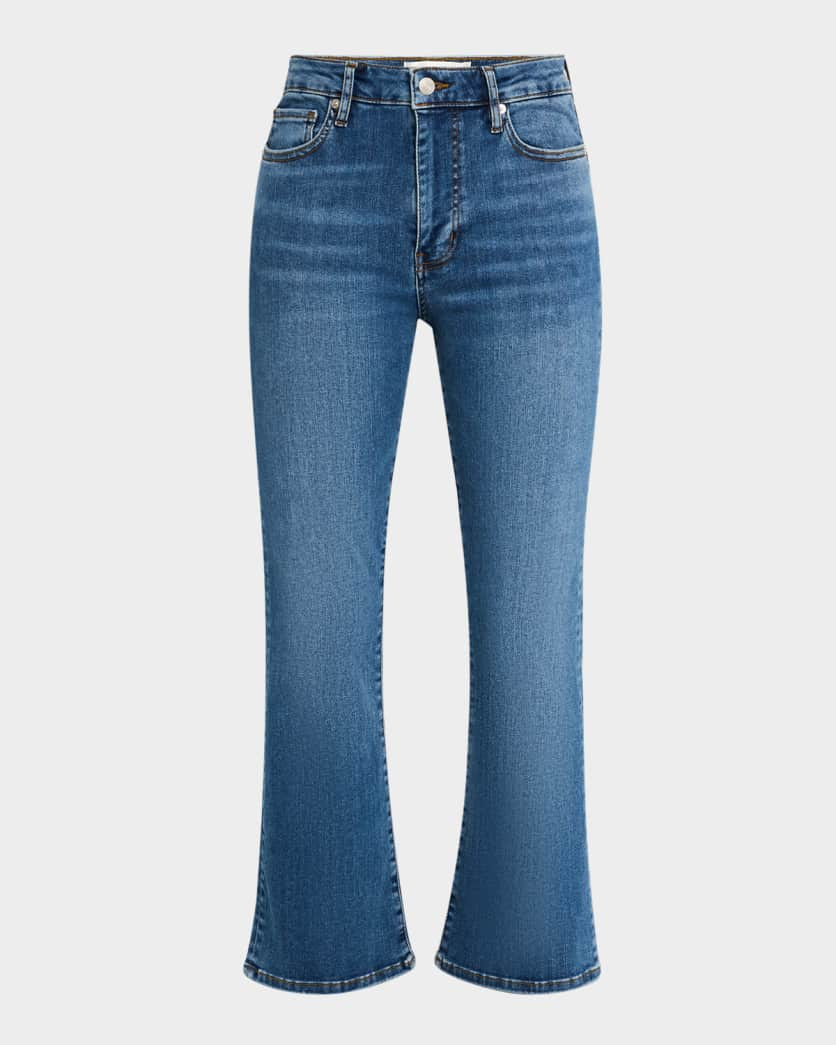 Le Crop Mini Boot Jeans | Neiman Marcus