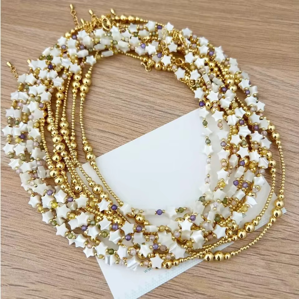 KKBEAD Natural Shell Star Necklace Choker New in Necklaces Jewellery Collar For Women Jewelry Gif... | AliExpress (US)