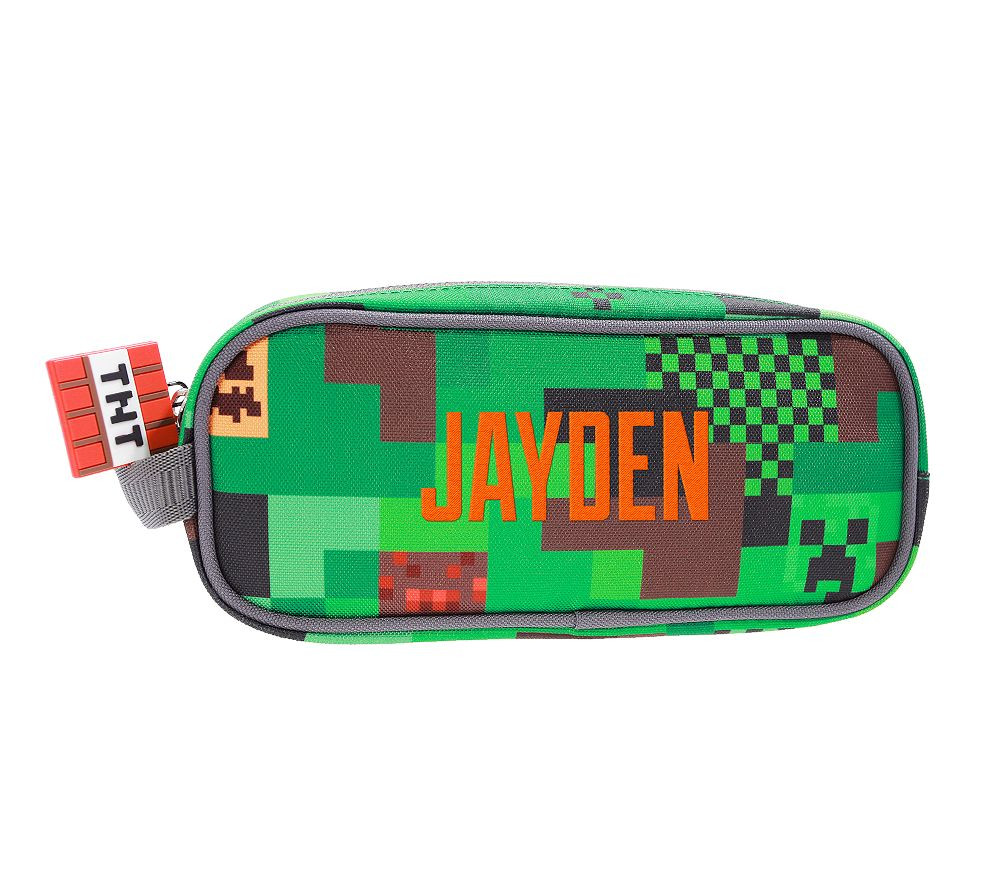Mackenzie Minecraft™ Camo Pencil Case | Pottery Barn Kids