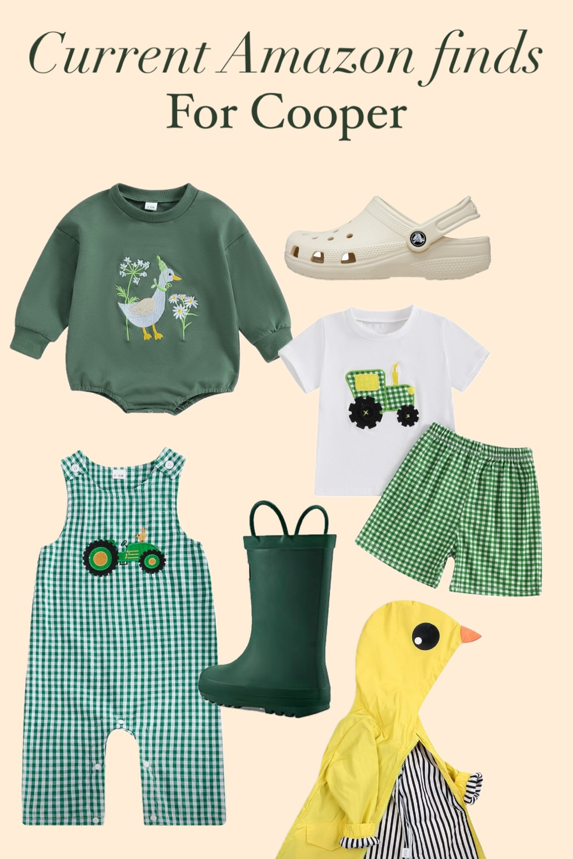 Spring Amazon finds for toddler boy! 

#LTKKids #LTKSeasonal #LTKBaby