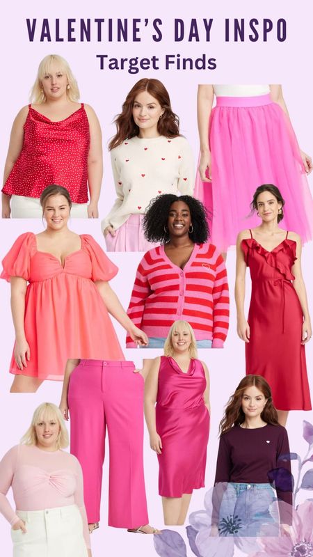 Target Finds - Valentine’s Day Outfit Ideas - Valentine’s Day Dress - Pink and Red Style - Date Night Dress 

#LTKfindsunder50 #LTKSeasonal #LTKstyletip