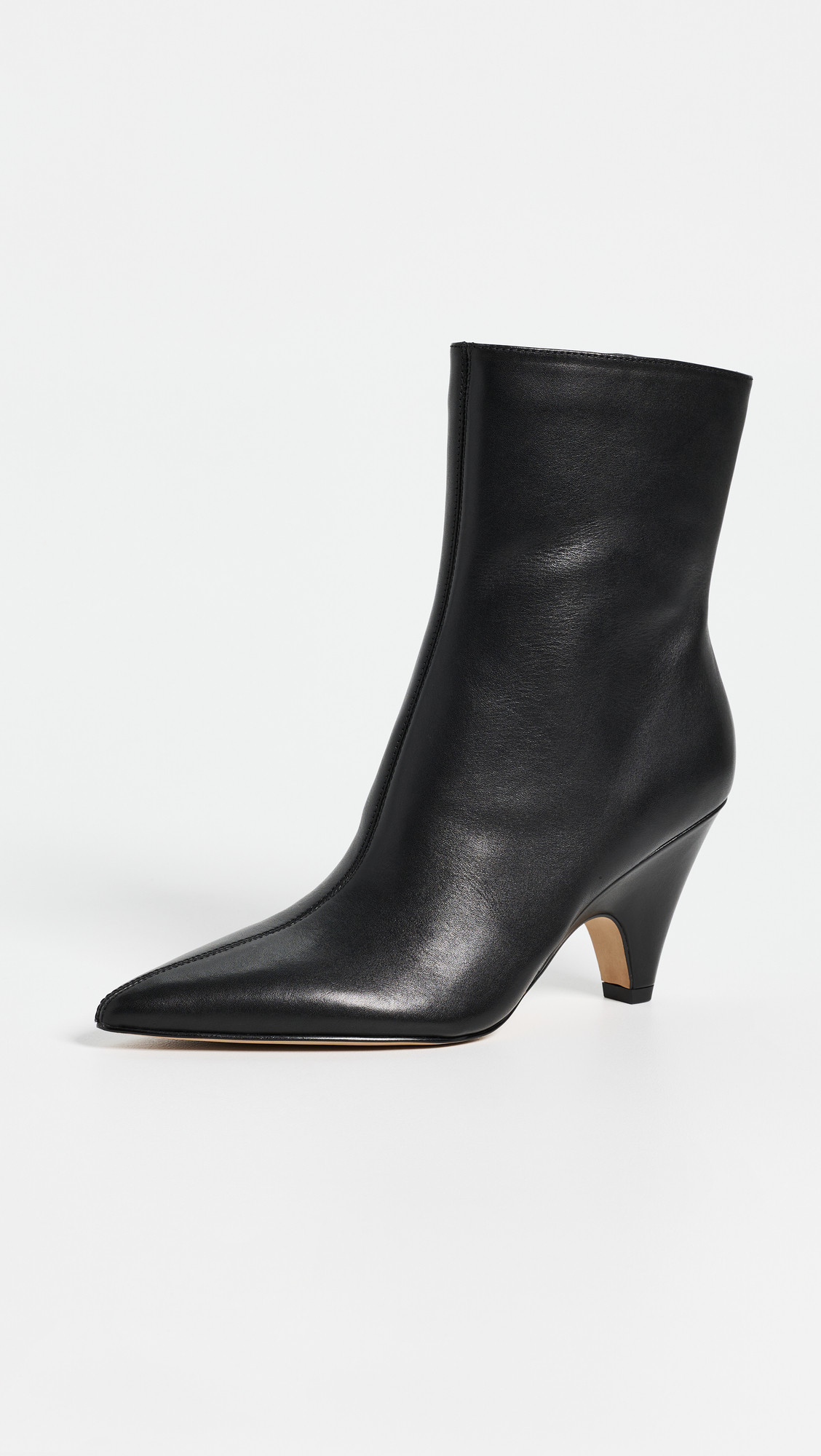Dolce Vita Cruz Leather Booties Black 8 | Shopbop