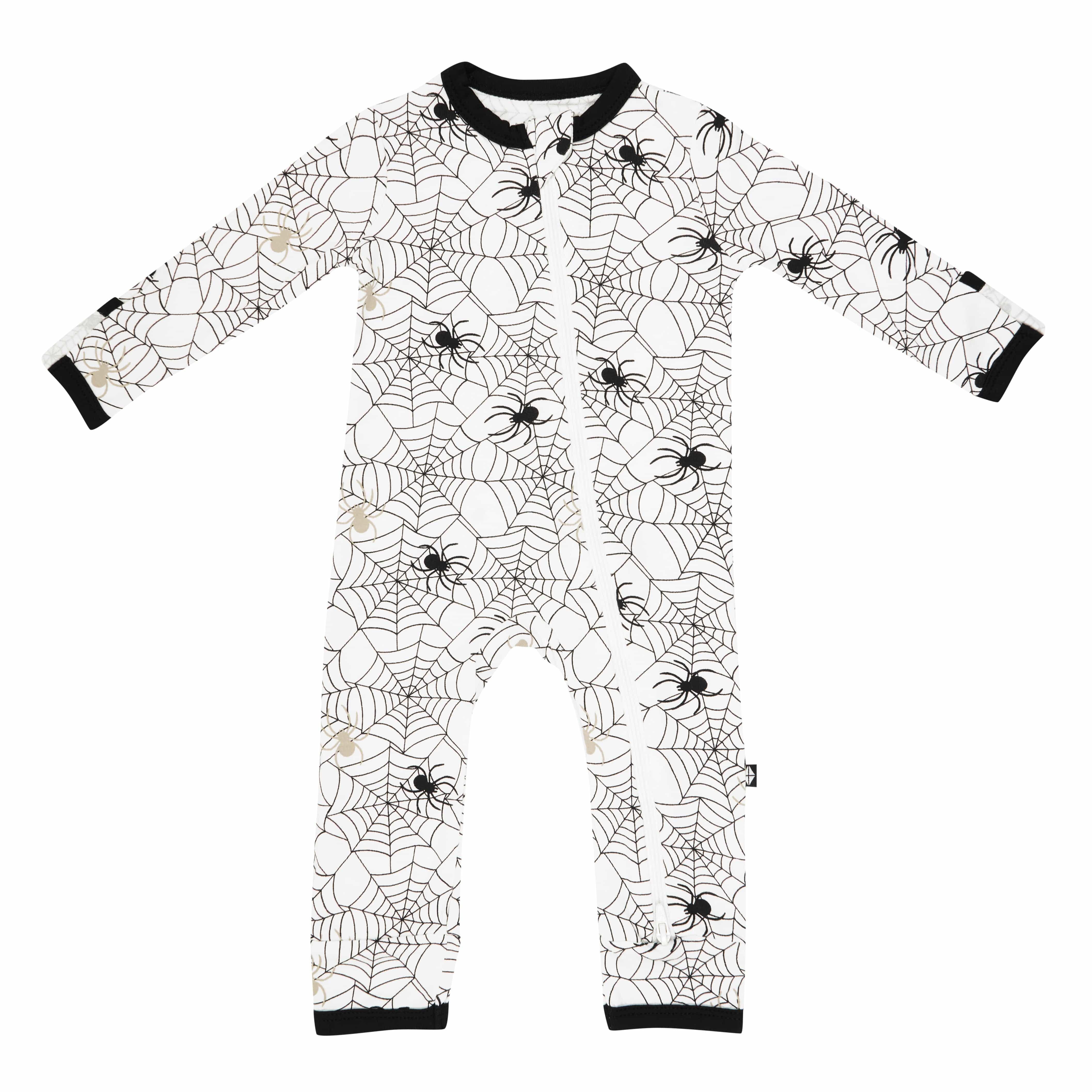 Zippered Romper in Spider | Kyte BABY