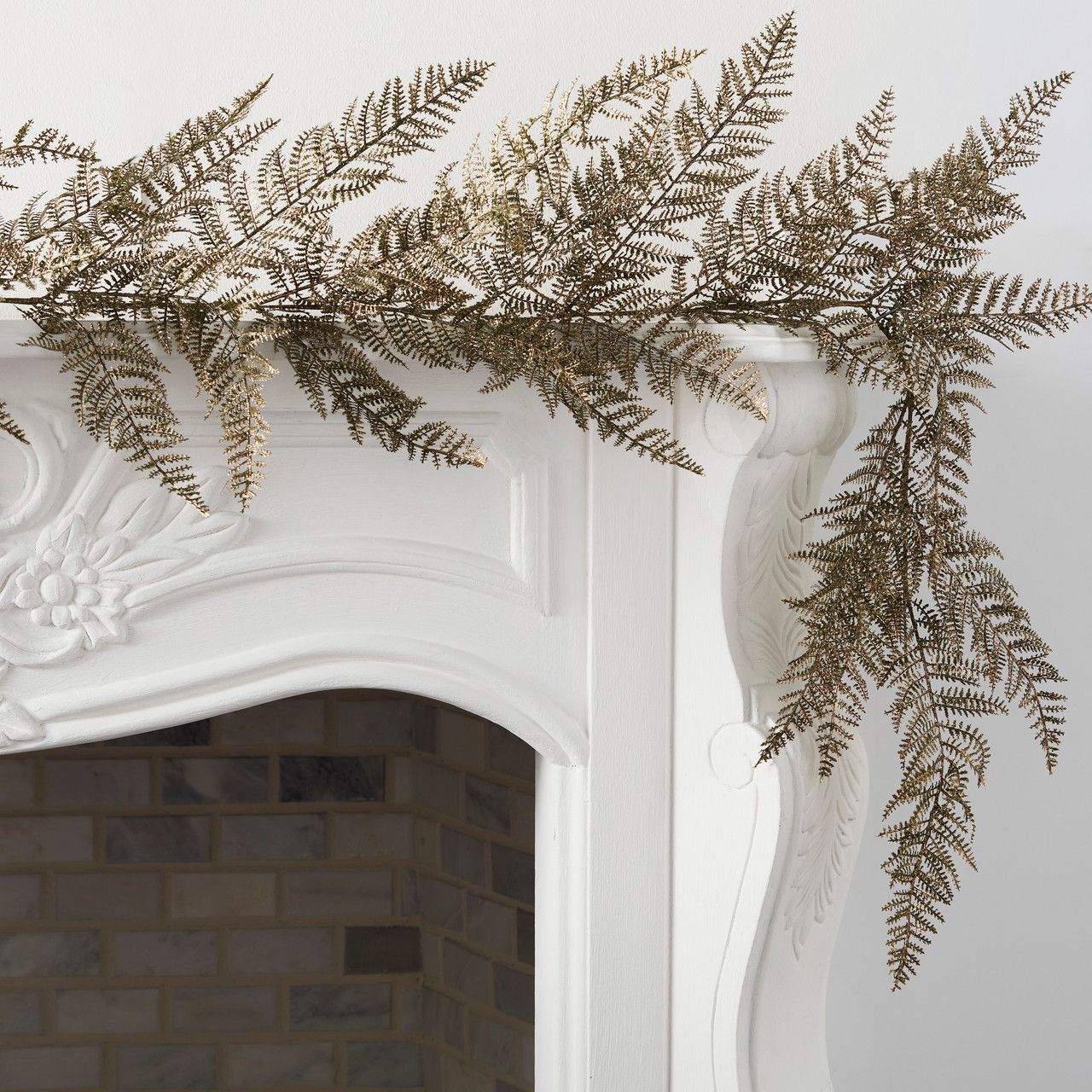 Metallic Fern Garland | Zgallerie | Z Gallerie