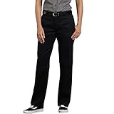 Dickies Women's Flex Original Fit Work Pants, Black, 12 | Amazon (US)