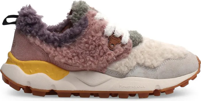 Pampas Teddy Faux Shearling Sneaker | Nordstrom