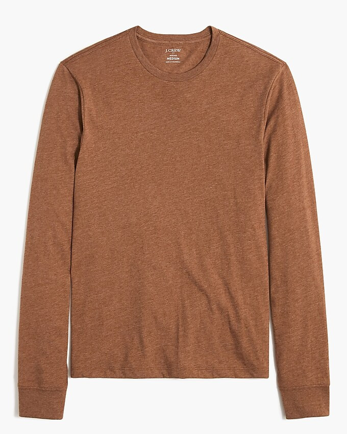 Long-sleeve washed jersey tee | J.Crew Factory