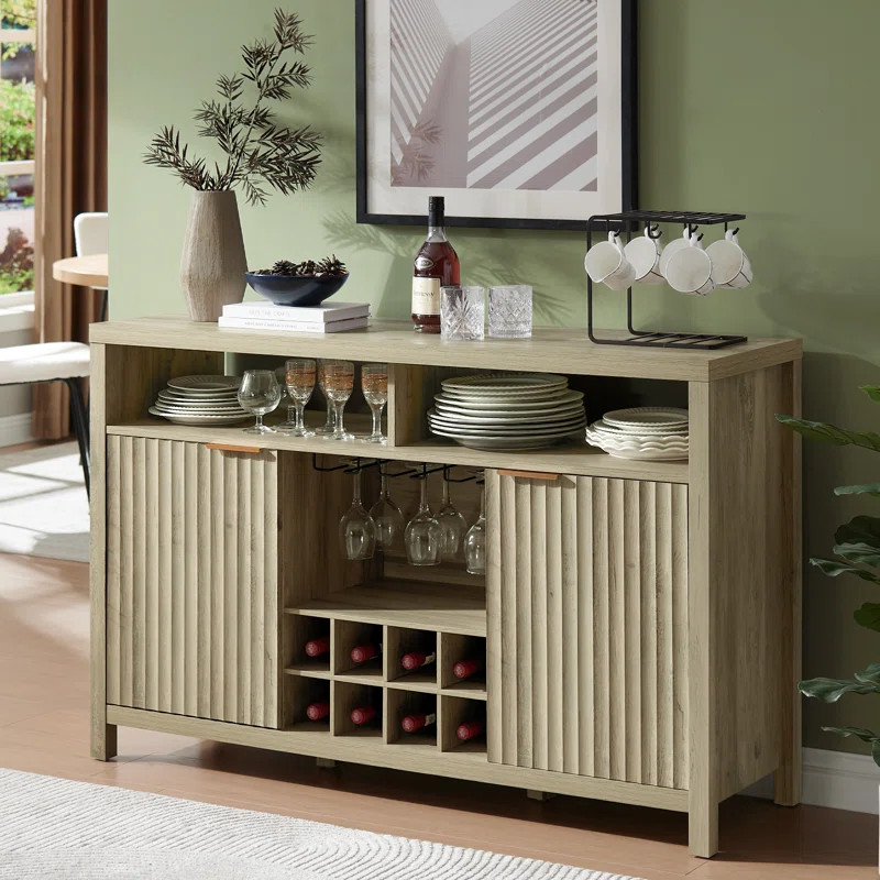 Nicolee 51" W Bar Cabinet | Wayfair North America