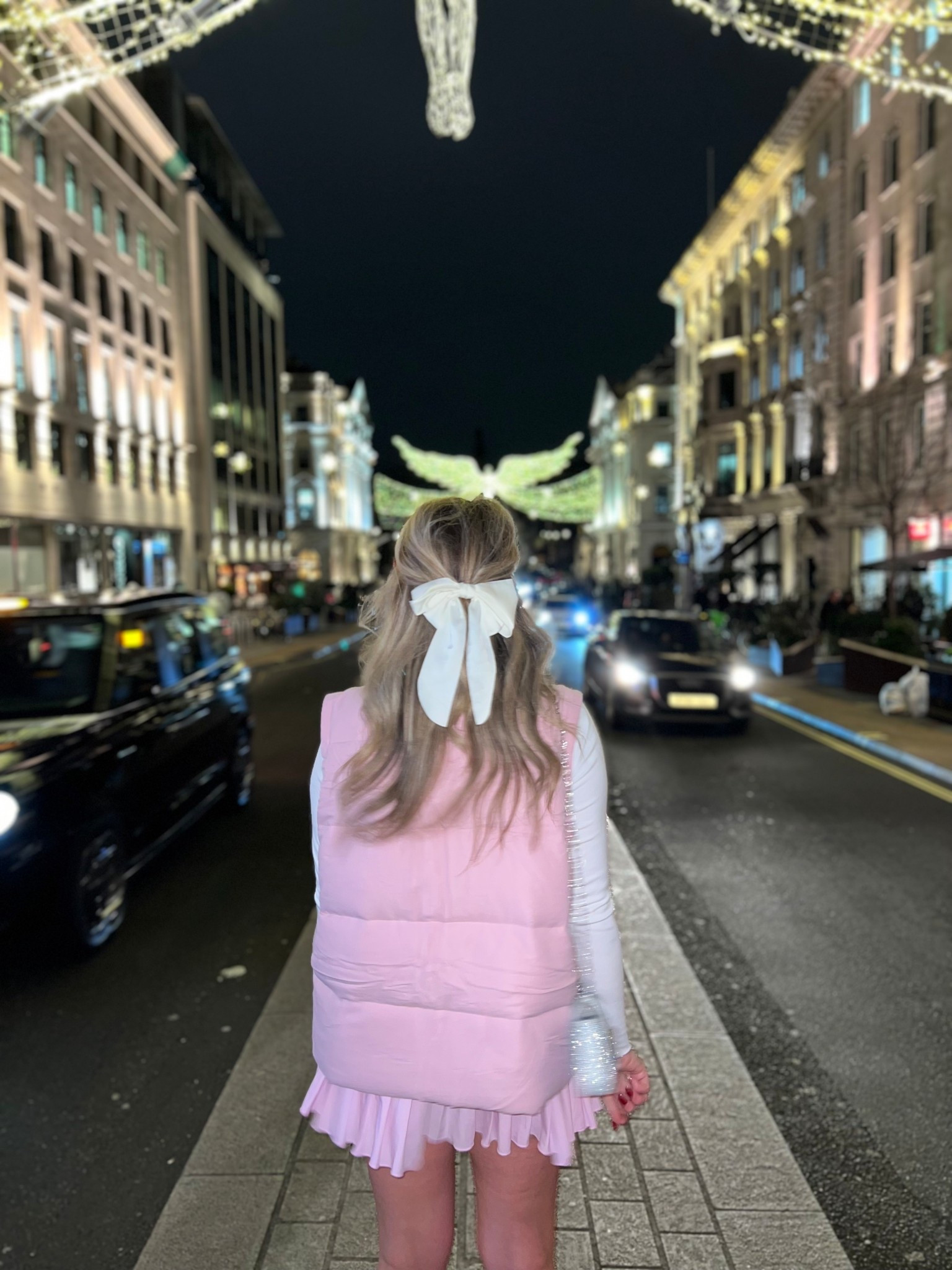 Pink vest + pink tennis skirt + bow is my winter uniform 

#LTKTall #LTKPlusSize #LTKMidsize