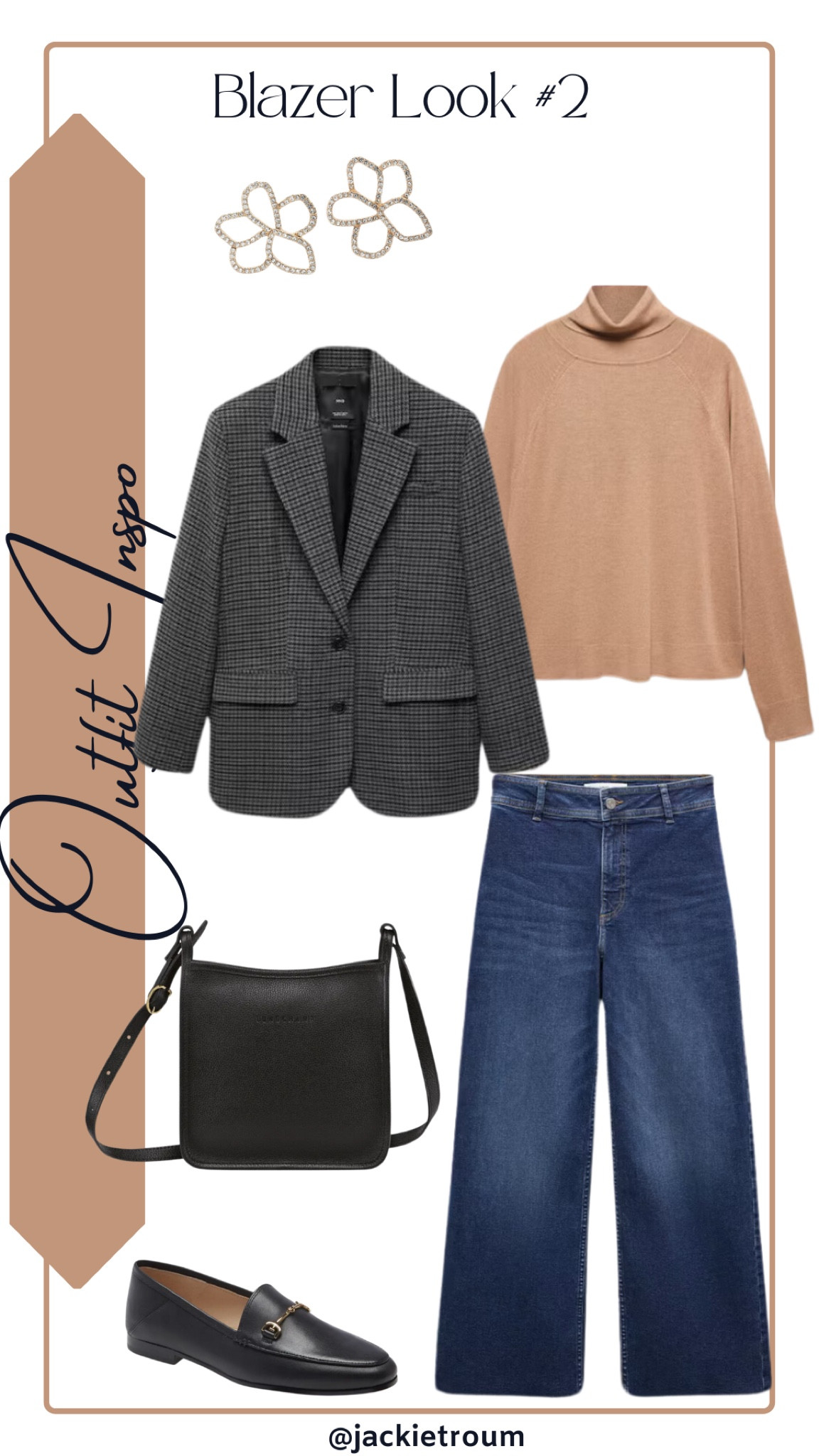 How to wear a blazer #2

Houndstooth Blazer, Turtleneck Sweater & Jeans: Mango
Black Loafers: Sam Edelman for Nordstrom
Crystal Flower Earrings: Open Edit
CrossbodyBag: Longchamp

#LTKitbag

#LTKSeasonal #LTKstyletip #LTKshoecrush