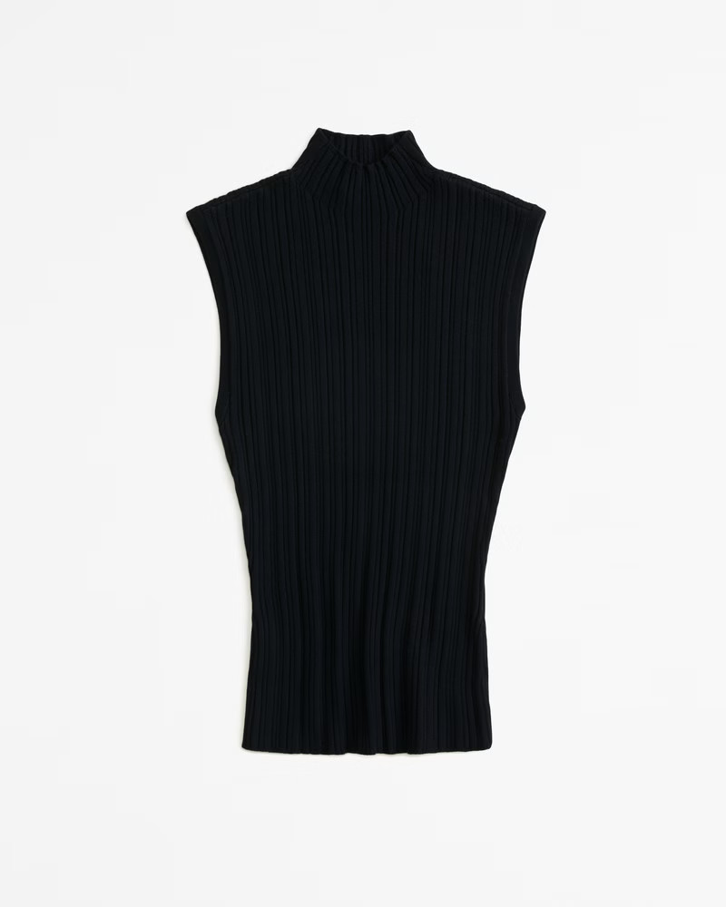 Women's Slim Mockneck Sweater Shell Top | Women's Tops | Abercrombie.com | Abercrombie & Fitch (US)