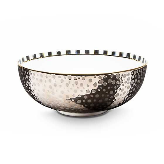 SoHo Serving Bowl - Platinum | MacKenzie-Childs