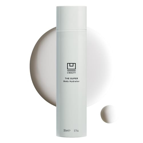 U Beauty The SUPER Body Hydrator - Mega-Dose Hyaluronic Acid Body Moisturizing Cream with Niacinamide and Squalane for Smooth, Bright, and Renewed-Looking Skin For Up To 48 Hours - 6.7 fl oz | Amazon (US)
