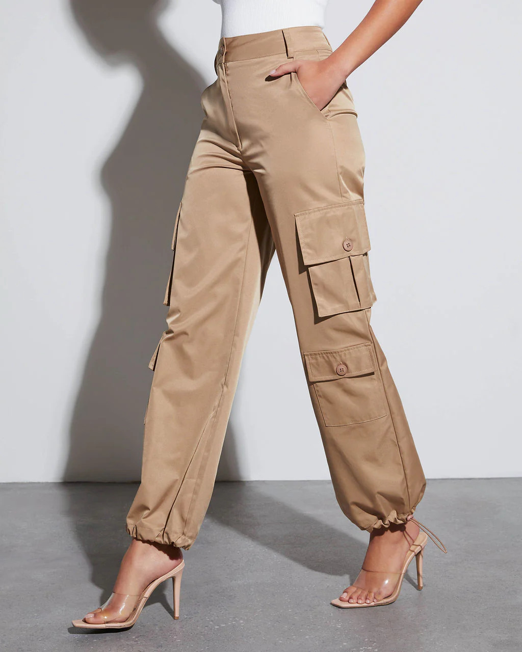Shanelle Mid Rise Cargo Pants | VICI