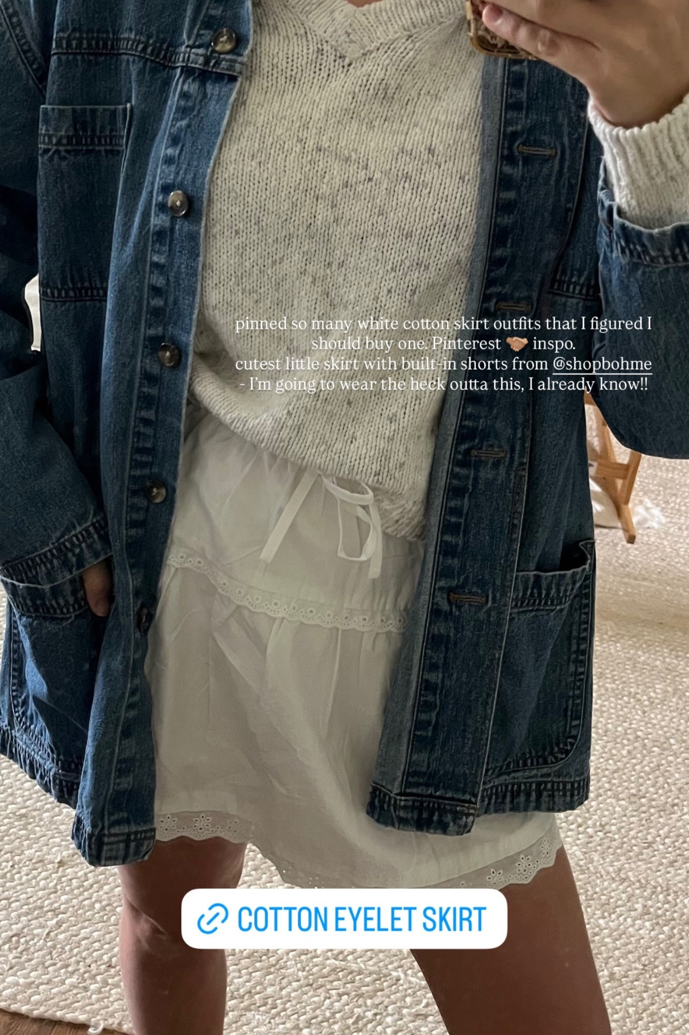 white skirt with built in shorts - wearing a size down but should’ve just done my true size. white cotton skirt.

#LTKootd #LTKmomlife