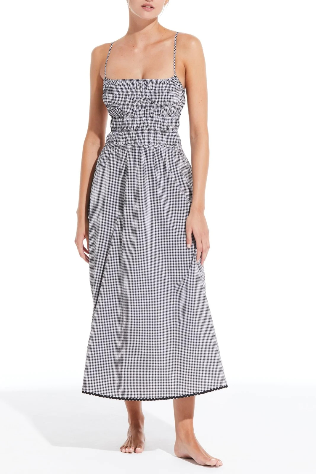 The Delta Midi Dress | Solid & Striped