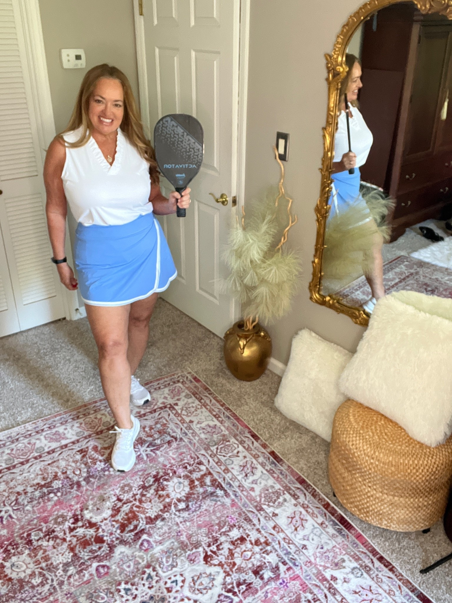 Pickleball skirt.

#LTKActive #LTKfitnessgoals #LTKdayinmylife