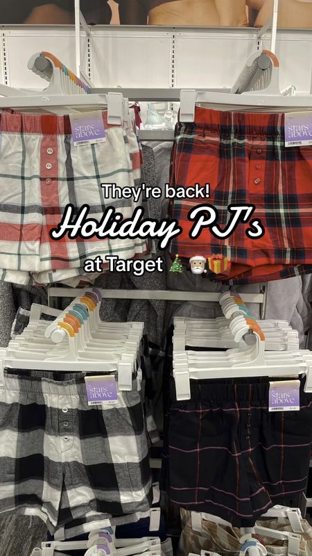 Holiday pjs from stars above are back at target. Holidays pjs, family pjs, Christmas pajamas, target finds, stars above, plaid pajamas

#LTKHoliday #LTKfindsunder50 #LTKGiftGuide