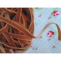 Caramel Velvet Ribbon - 3/8 Inch 1 Yard | Etsy (US)