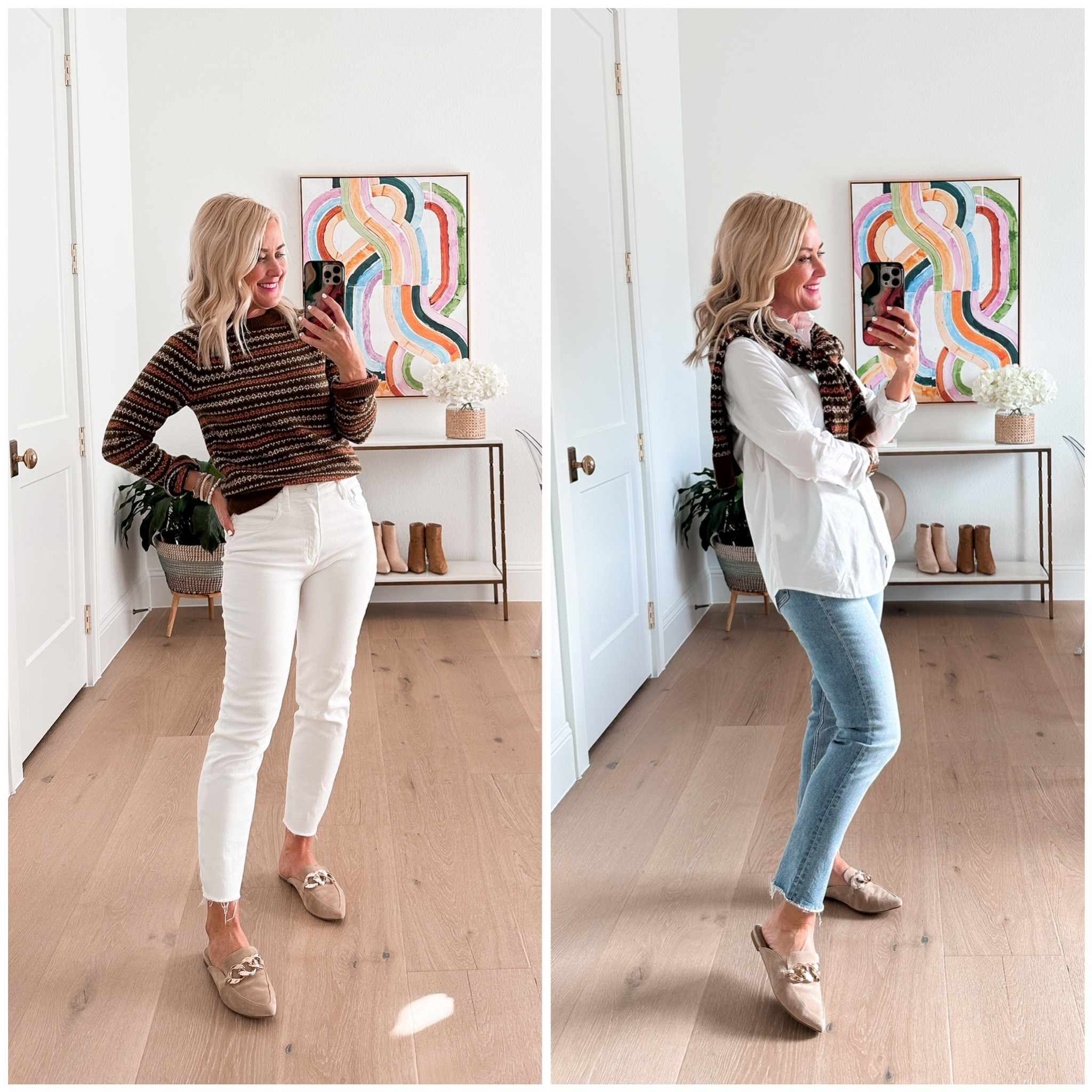 Amazon Fashion Finds | Hi Sugarplum! #sugarplumstyle #amazonhaul 

Size small sweater and button down

#LTKFindsUnder50 #LTKSeasonal #LTKOver40