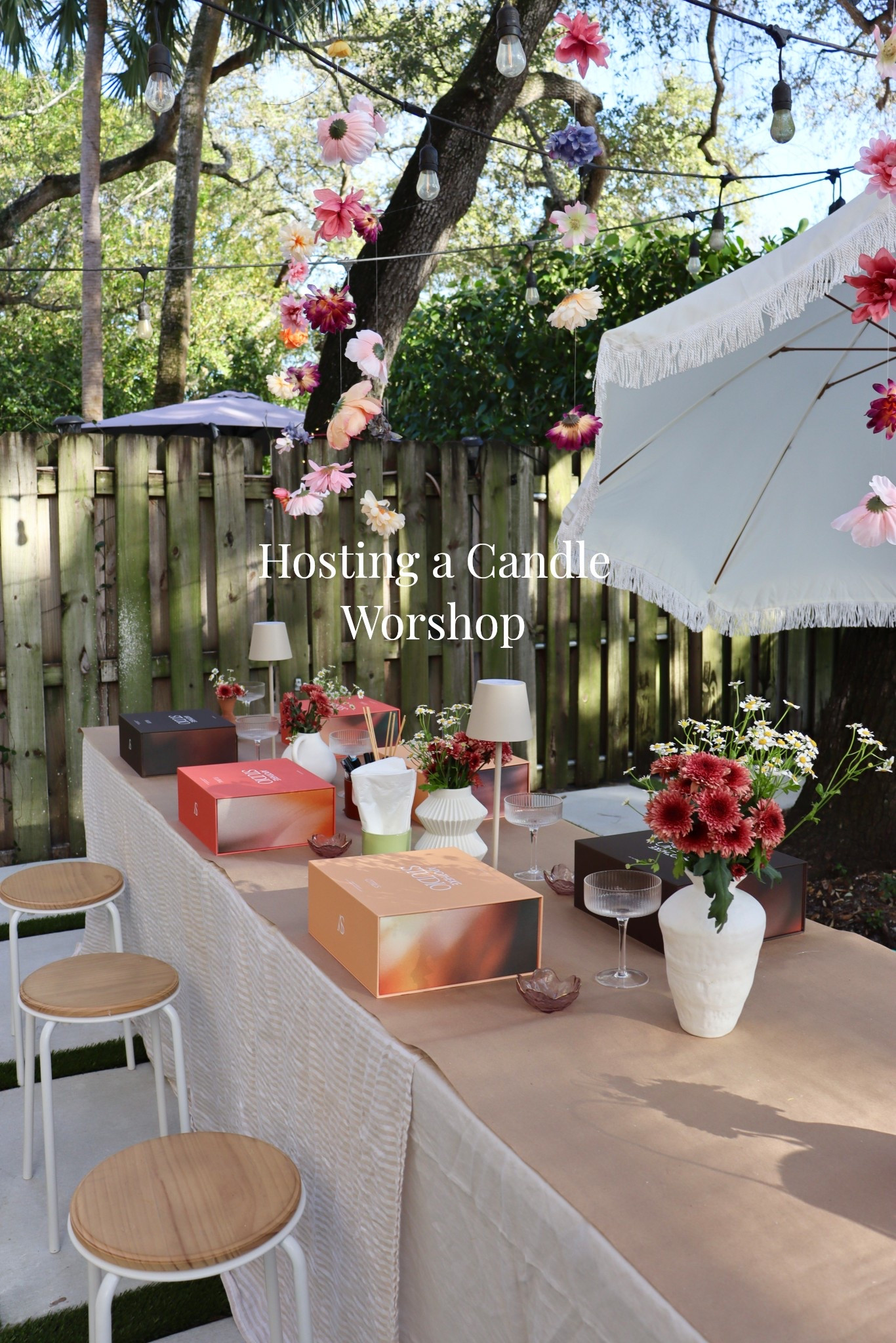 Candle kits | Hosting a candle workshop birthday edition 🌸🕯️

#LTKvlog #LTKHome