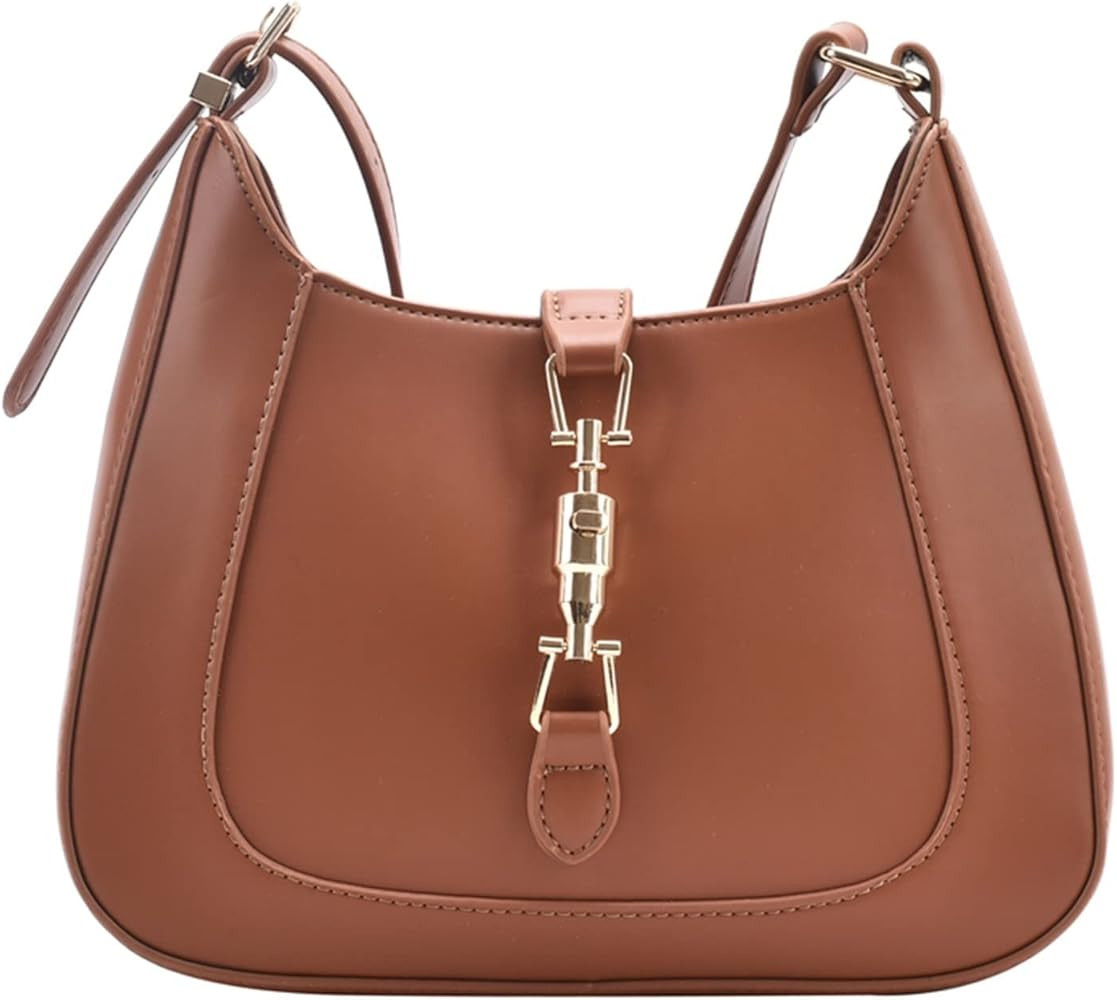 ZYCLSMU Purses And Handbags Leather Shoulder Crossbody Bags For Women Fashion Underarm Crossbody Bag | Amazon (US)