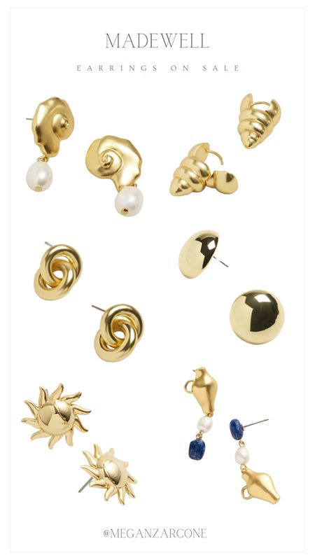 Madewell earrings on sale! #Madewell

#LTKGiftGuide #LTKsalealert #LTKstyletip