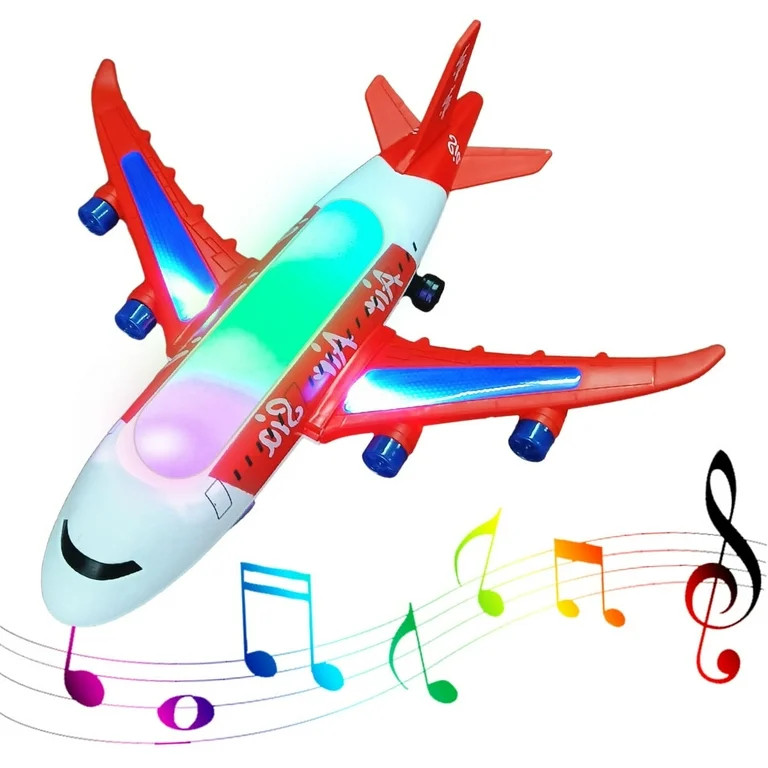 Liftable Airplane Educational Toys for 3-12 Year Old Boys and Girls, Battery Operated Plane Toy w... | Walmart (US)