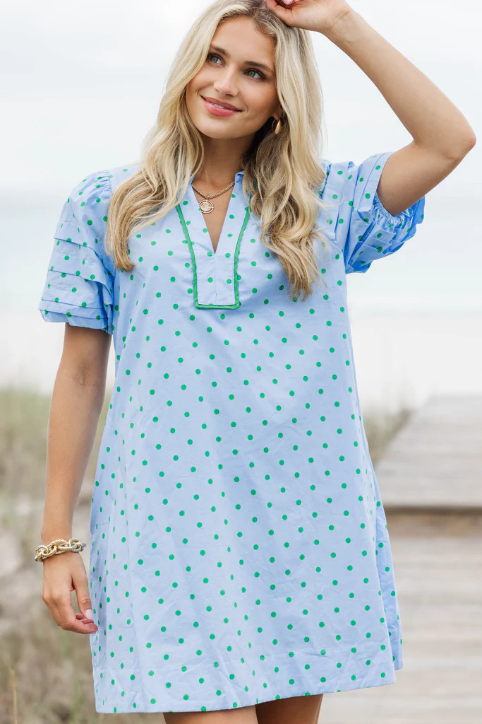 All The Sweet Details Polka Dot Dress | The Mint Julep Boutique