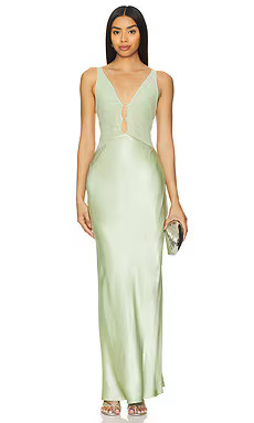 Bec + Bridge Hacie Maxi Dress in Avocado from Revolve.com | Revolve Clothing (Global)